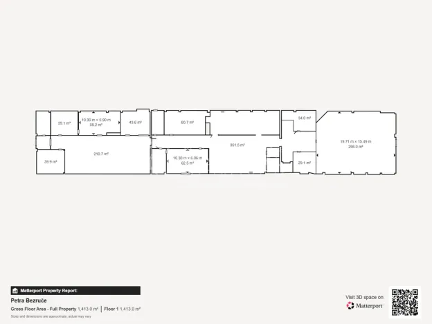 Pronájem skladu, Luby, 1700 m2