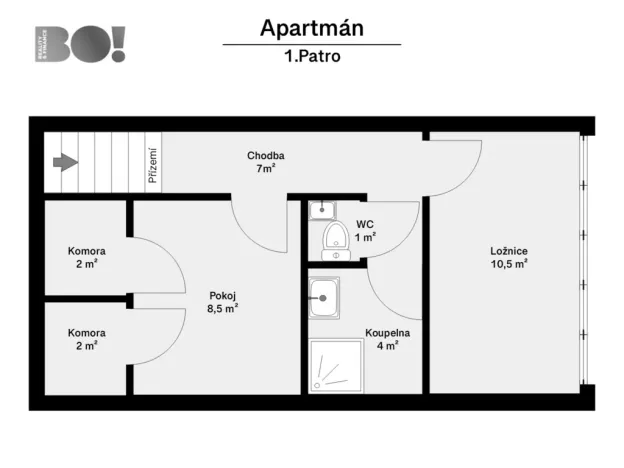 Prodej bytu 3+kk, Lipno nad Vltavou - Slupečná, 76 m2