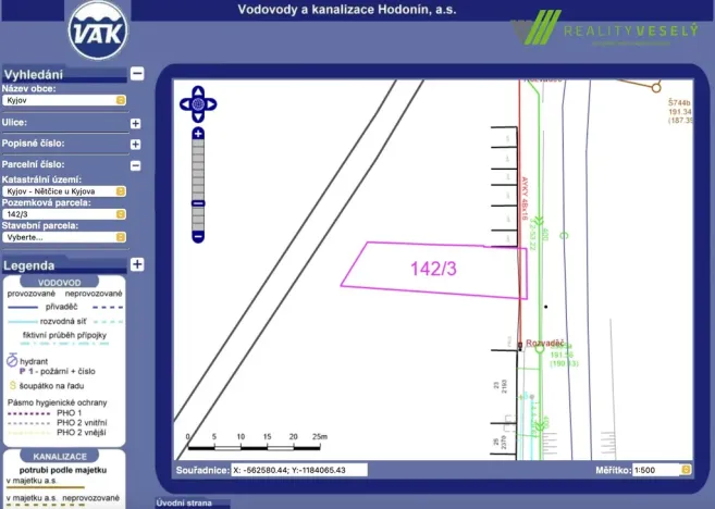 Prodej pozemku pro bydlení, Kyjov, Jalovcová, 600 m2
