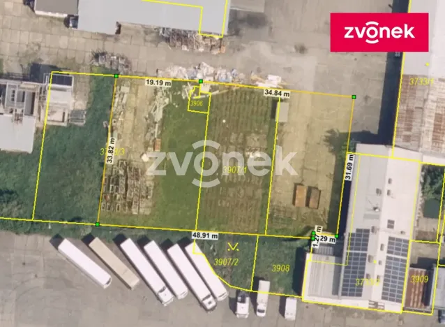 Pronájem komerční nemovitosti, Kunovice, 1800 m2