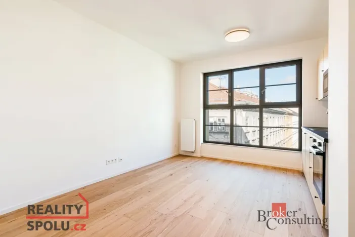 Pronájem bytu 1+kk, Brno - Zábrdovice, Bratislavská, 24 m2