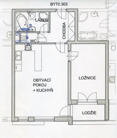Pronájem bytu 2+kk, Plzeň - Jižní Předměstí, Boettingerova, 60 m2