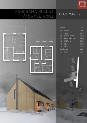 Prodej komerční nemovitosti, Červená Voda, 85 m2