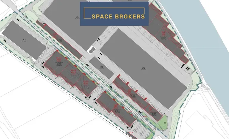 Pronájem skladu, Zápy, 540 m2