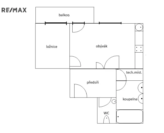 Prodej bytu 2+kk, Karlovy Vary, Libušina, 51 m2