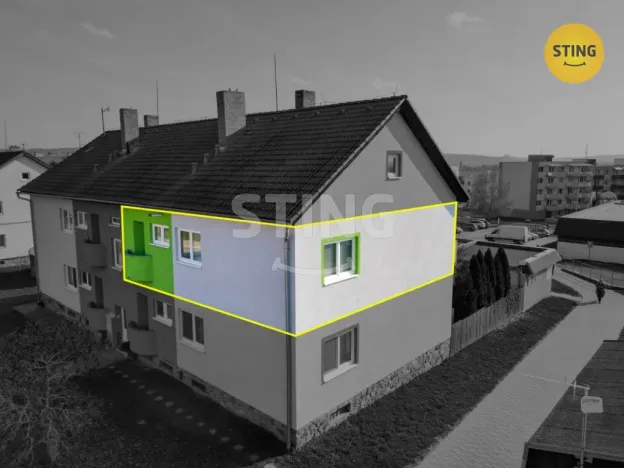 Prodej bytu 3+1, Moravský Krumlov, Břízová, 80 m2