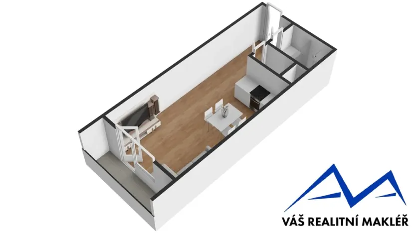 Prodej bytu 1+kk, Bohumín, Svat. Čecha, 28 m2