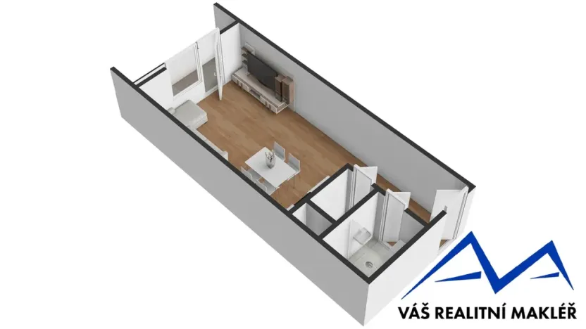 Prodej bytu 1+kk, Bohumín, Svat. Čecha, 28 m2