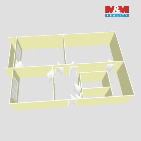 Pronájem bytu 3+1, Ostrov, Krušnohorská, 84 m2