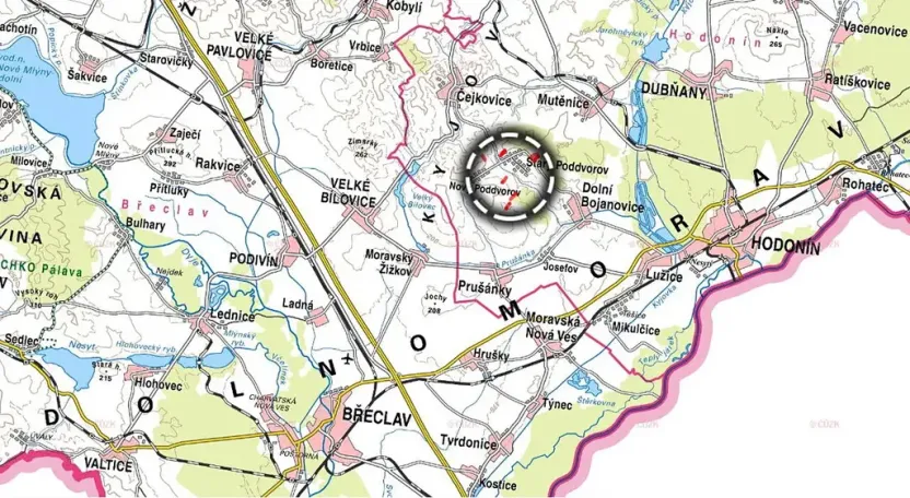 Prodej podílu pole, Starý Poddvorov, 6005 m2