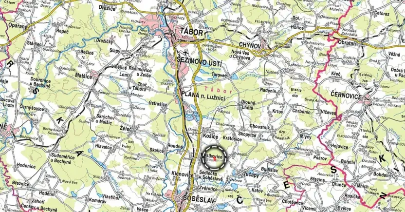 Prodej pole, Myslkovice, 21400 m2