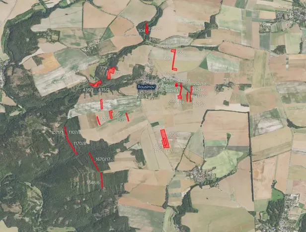 Prodej podílu pole, Slabce, 28001 m2