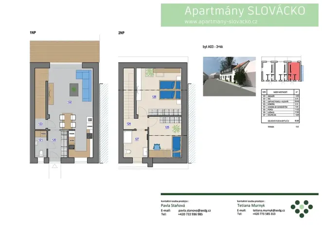 Prodej rodinného domu, Skalka, 91 m2