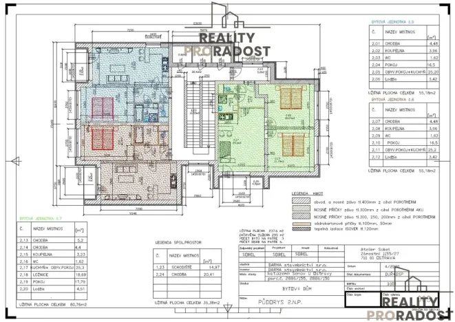 Prodej bytu 3+kk, Šenov, Do Dědiny, 83 m2