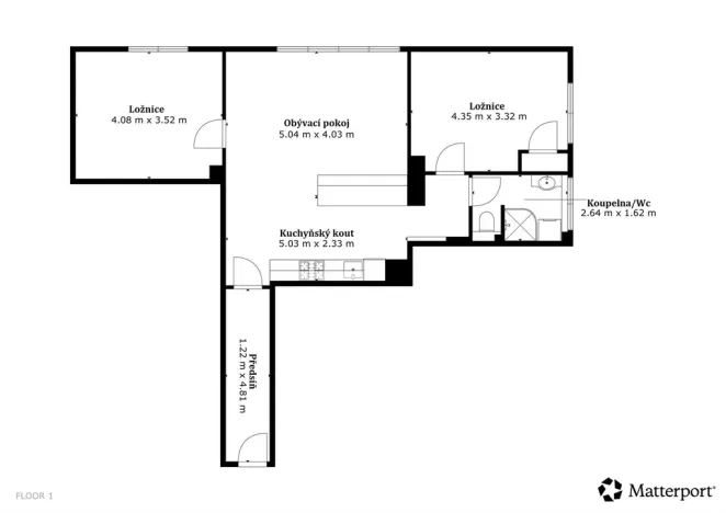 Pronájem bytu 3+kk, Beroun - Beroun-Město, Plzeňská, 72 m2