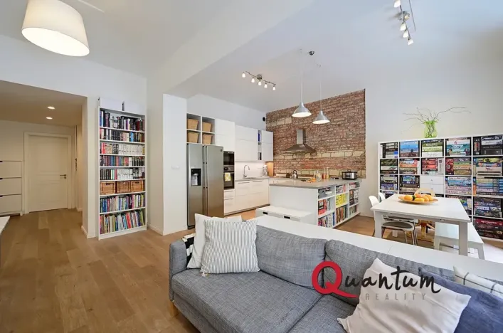 Pronájem bytu 3+kk, Praha - Smíchov, Kroftova, 90 m2