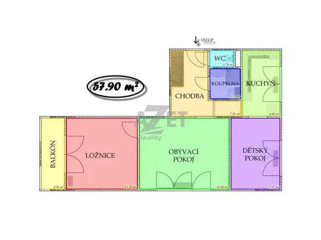 Prodej bytu 3+1, Ostrava - Zábřeh, Průkopnická, 61 m2
