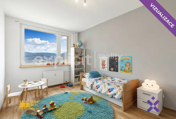 Prodej bytu 3+1, Zlín, Na Honech II, 70 m2