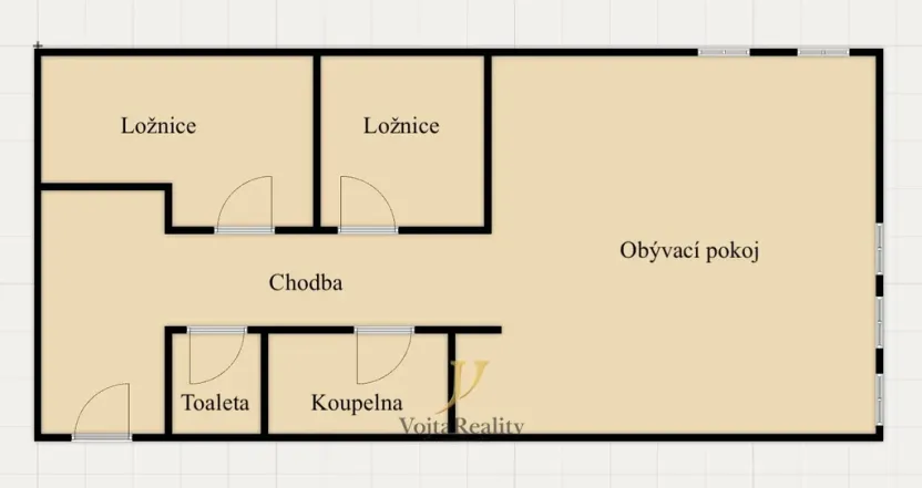 Pronájem bytu 3+kk, Olomouc, Janského, 83 m2