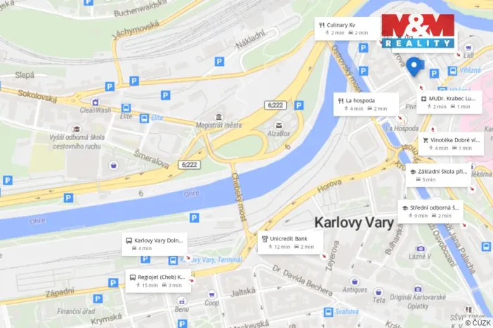 Prodej bytu 2+1, Karlovy Vary, K. Čapka, 55 m2