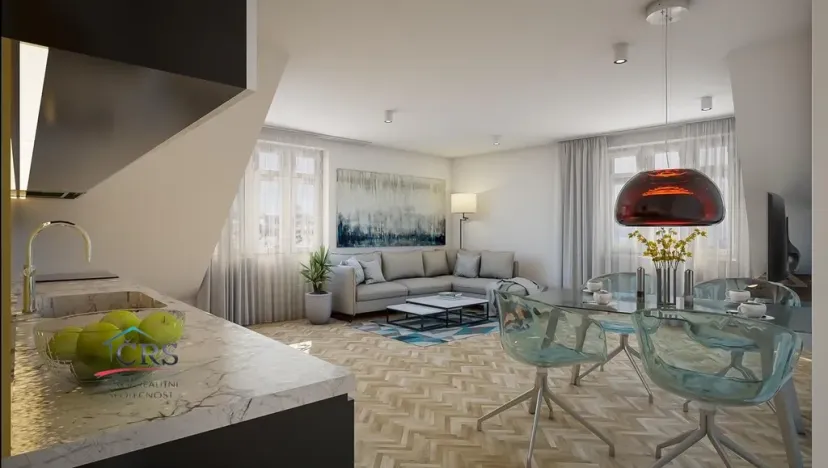 Prodej bytu 3+kk, Praha - Bubeneč, Na hutích, 124 m2