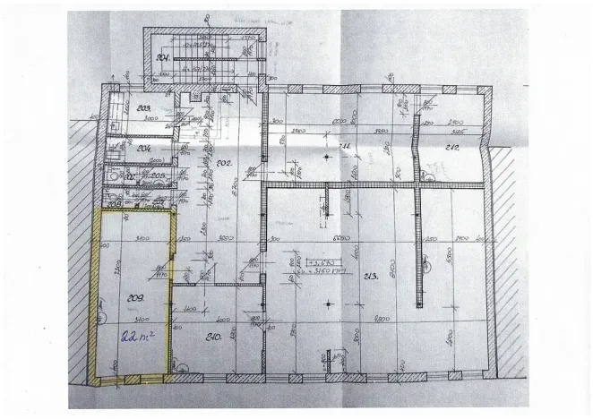 Pronájem kanceláře, Ostrava, 1. máje, 22 m2