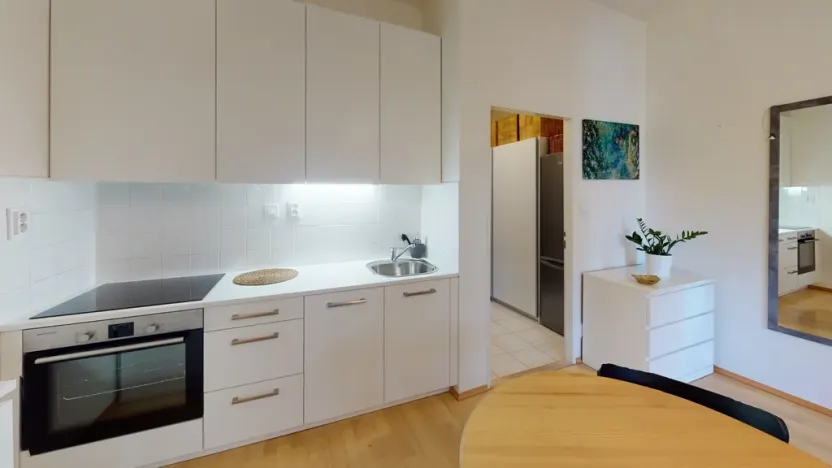 Pronájem bytu 1+kk, Hostivice, Školská, 28 m2