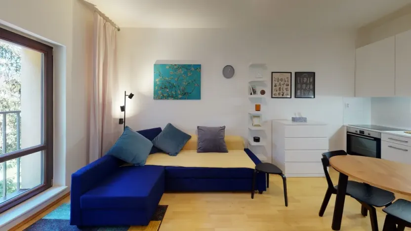 Pronájem bytu 1+kk, Hostivice, Školská, 28 m2