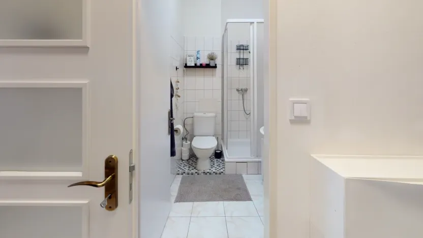 Pronájem bytu 1+kk, Hostivice, Školská, 28 m2