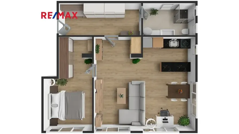 Pronájem bytu 2+kk, Klatovy, K Letišti, 58 m2