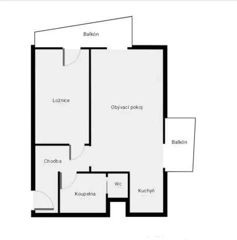 Pronájem bytu 2+kk, Praha - Dolní Měcholupy, V osikách, 56 m2