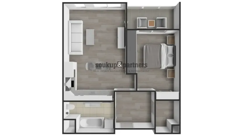 Prodej bytu 2+kk, Praha - Ruzyně, Stočesova, 54 m2