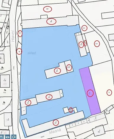 Dražba - jiné, Jesenice, Hlavní, 22617 m2