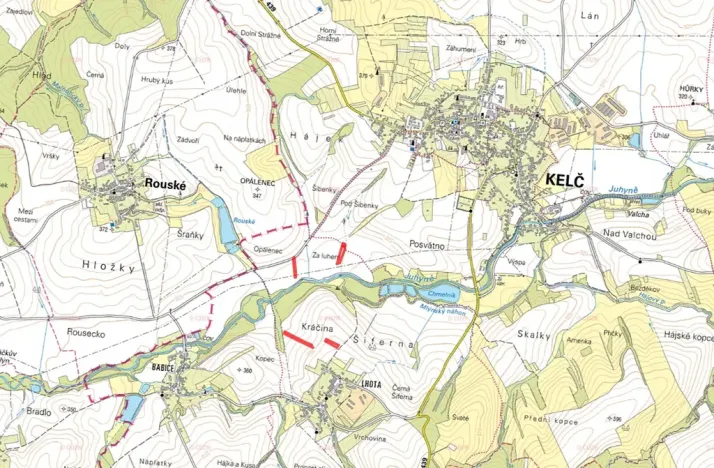 Prodej pole, Kelč, 11891 m2