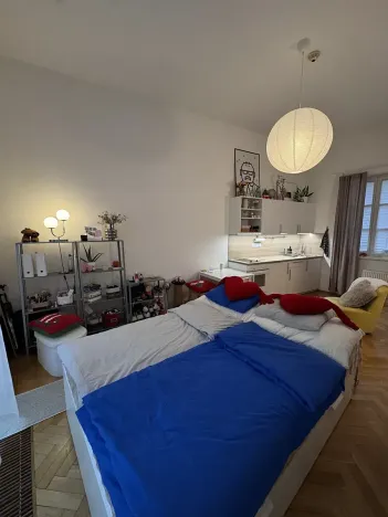 Pronájem bytu 1+kk, Praha - Žižkov, Orebitská, 32 m2