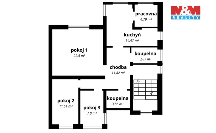 Prodej bytu 4+1, Praha - Ruzyně, Duchcovská, 80 m2