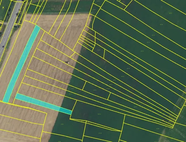 Prodej pole, Voděrady, 3169 m2