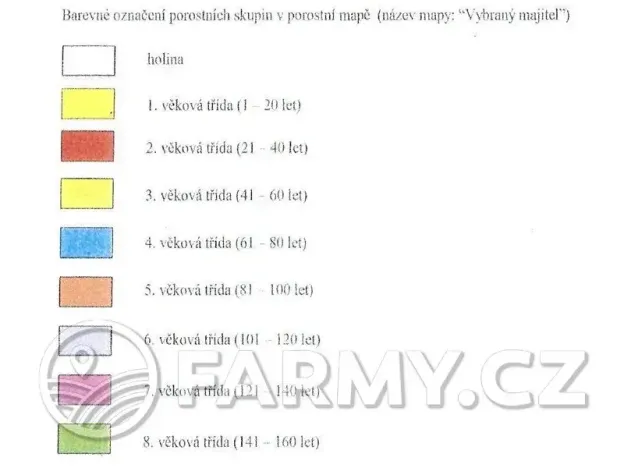 Prodej lesa, Stranný, 45776 m2