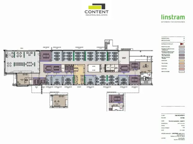 Pronájem skladu, Praha - Malešice, Sazečská, 1056 m2