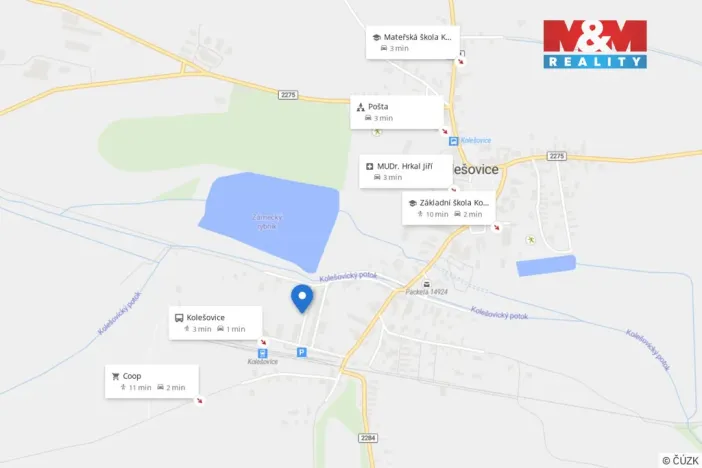 Prodej rodinného domu, Kolešovice, 68 m2