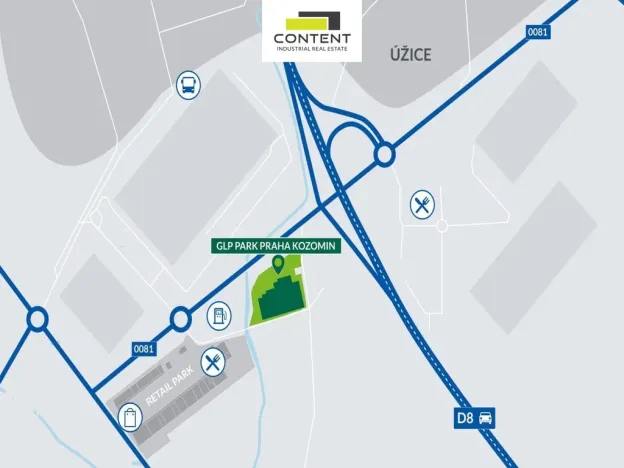 Pronájem výrobních prostor, Kozomín, 1200 m2