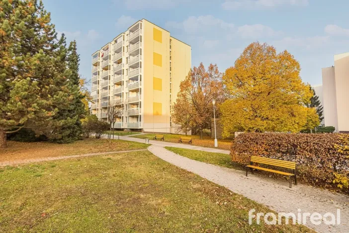 Pronájem bytu 2+kk, Brno, Ukrajinská, 45 m2