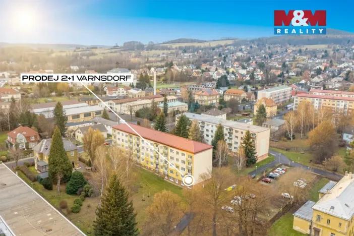 Prodej bytu 2+1, Varnsdorf, Legií, 58 m2