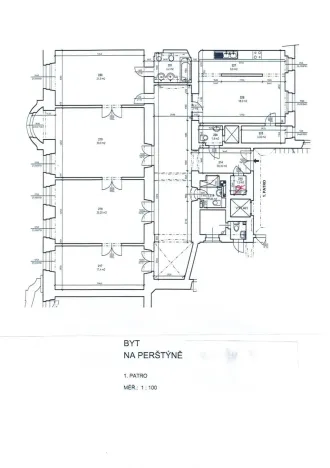 Pronájem bytu 4+1, Praha - Staré Město, Na Perštýně, 174 m2