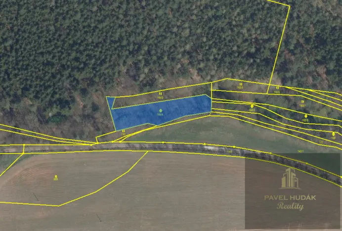 Prodej pozemku, Újezd u Svatého Kříže, 1239 m2