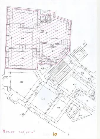 Pronájem kanceláře, Brno, Masarykova, 126 m2