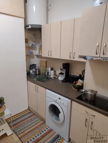 Pronájem bytu 1+kk, Brno - Veveří, Smetanova, 22 m2