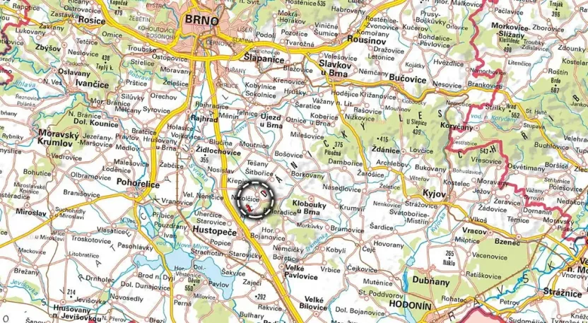 Prodej pole, Hustopeče, 9319 m2