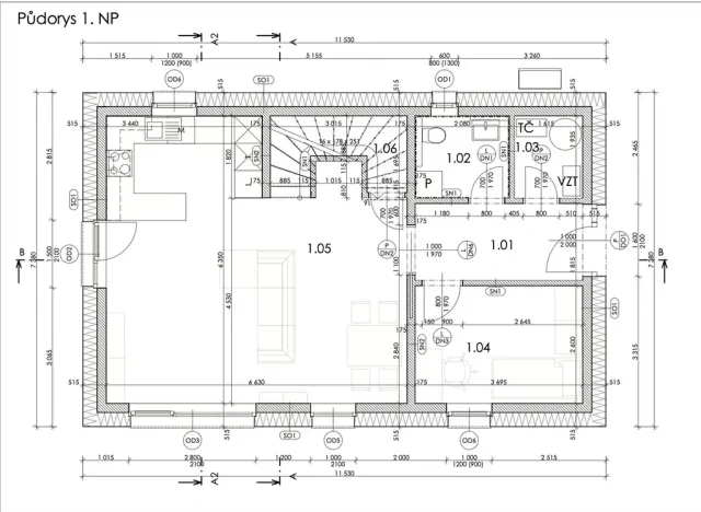 Prodej rodinného domu, Dobřany, 124 m2