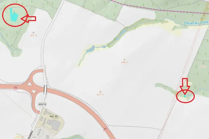 Prodej lesa, Velká Polom, 3922 m2